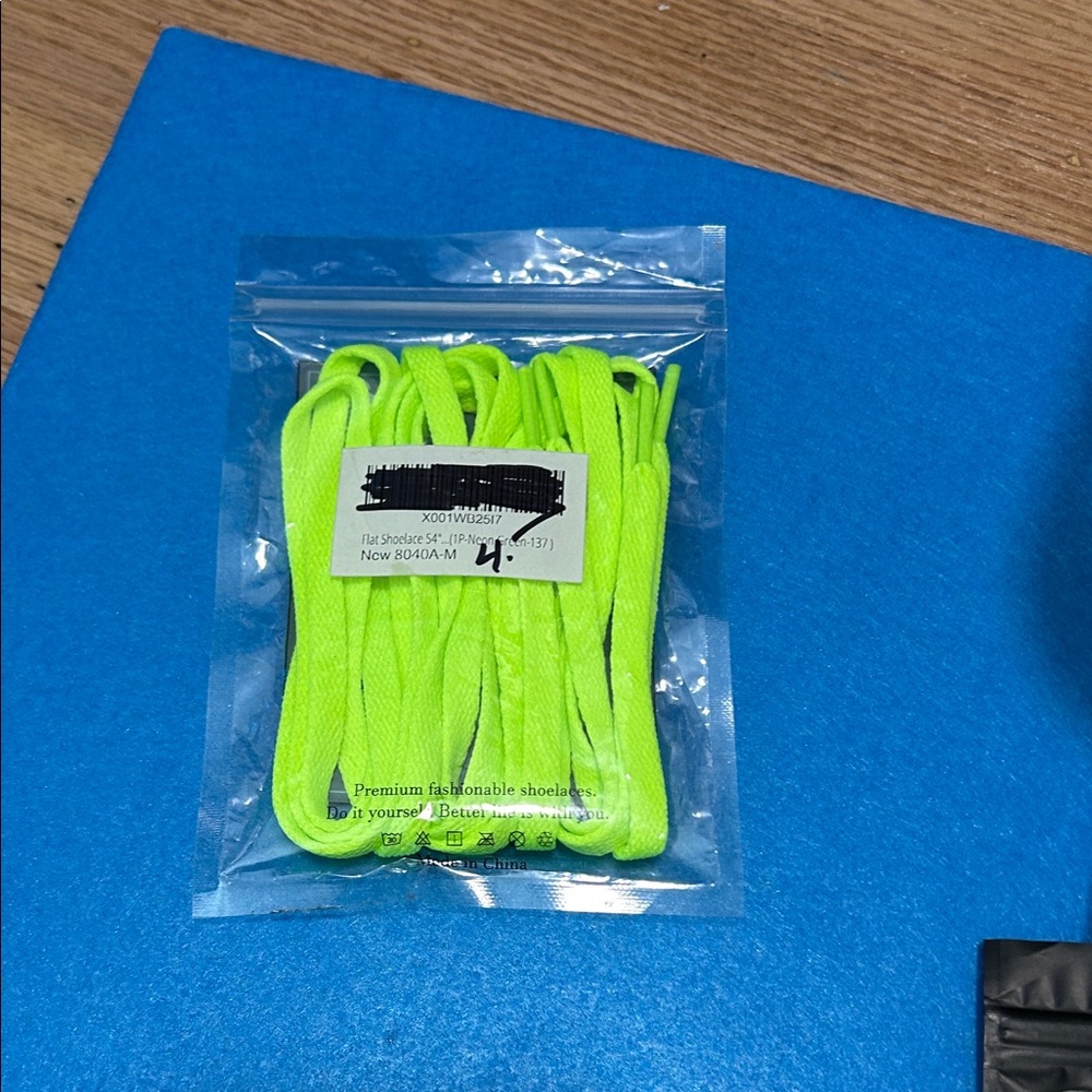Neon Green Shoelaces